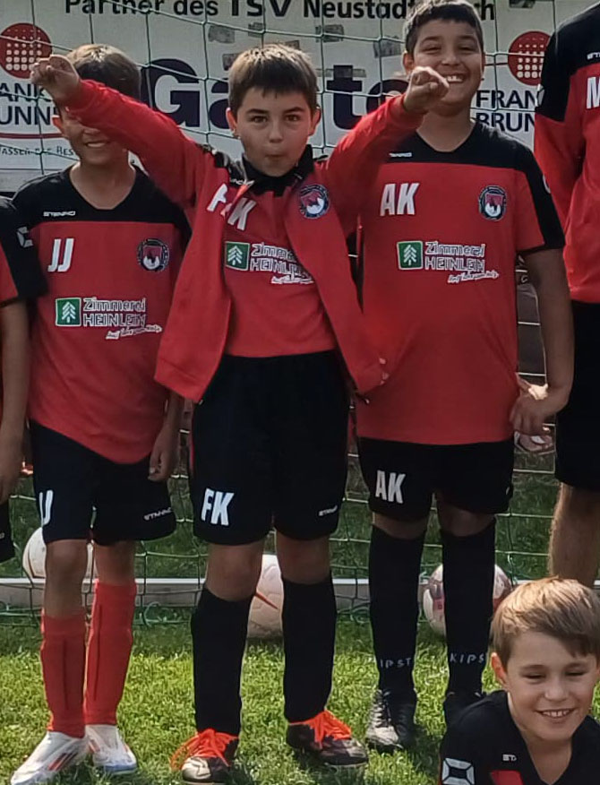 und wie es unsere Jungs freut